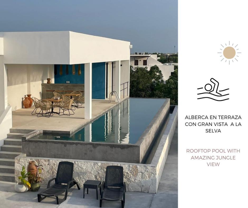 Erena Tulum Apartamento Exterior foto