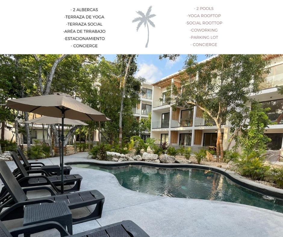 Erena Tulum Apartamento Exterior foto