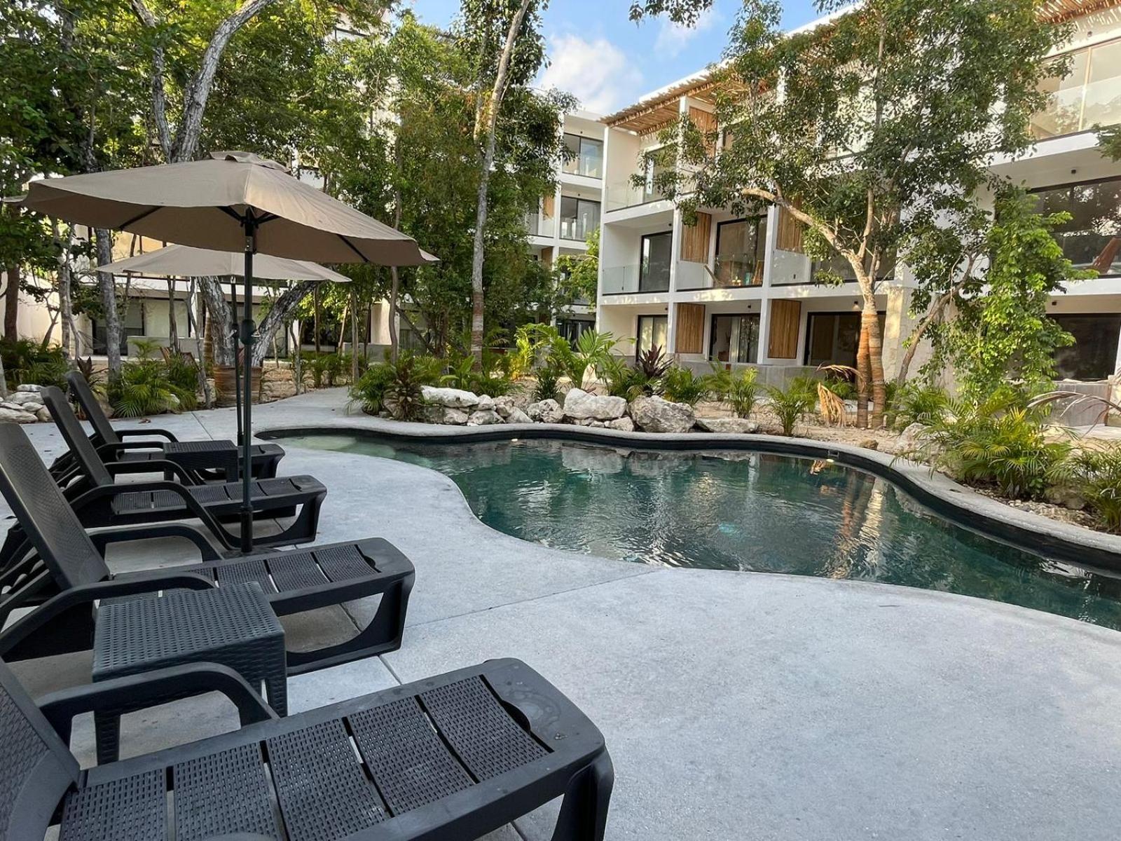 Erena Tulum Apartamento Exterior foto